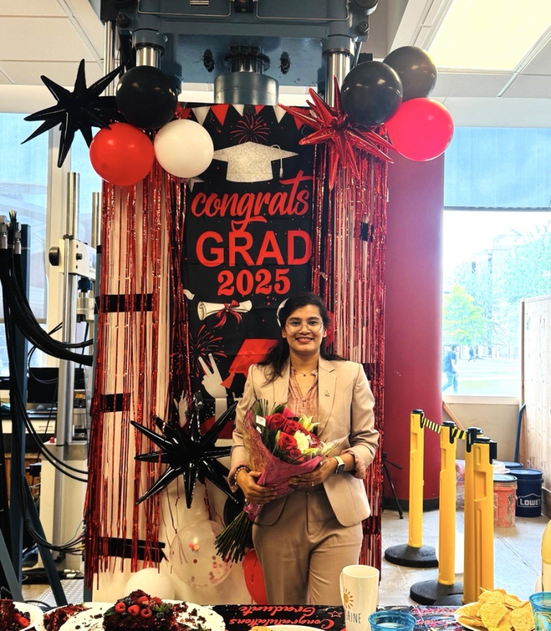 Kripa Adhikari, an international doctoral student from Nepal, is soon to graduate from the Civil and Environmental Engineering department. 